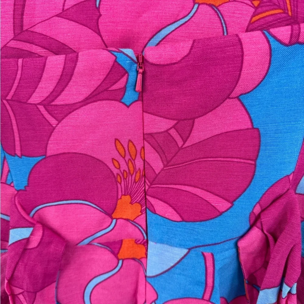 Tuckernuck Pink and Blue Floral Dress - Picture 6 of 9
